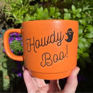Howdy Boo Ghost Halloween mug